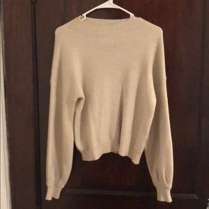 Cream colored sweater